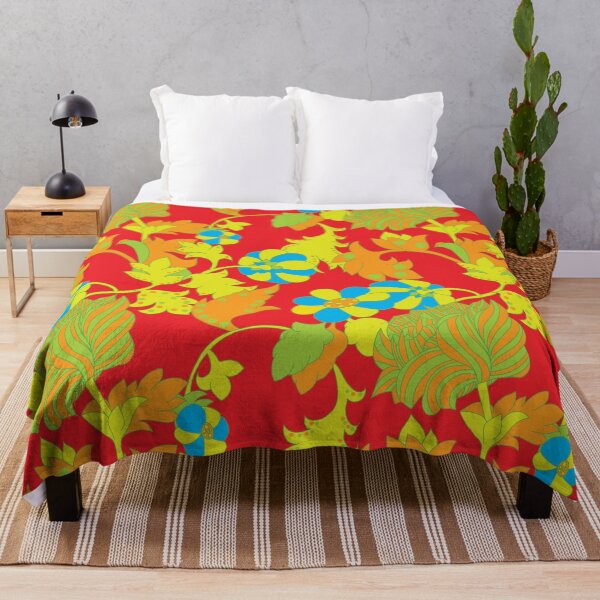 Item preview, Imaginary foliage flower pattern red version designed and sold by GENEST-V.
