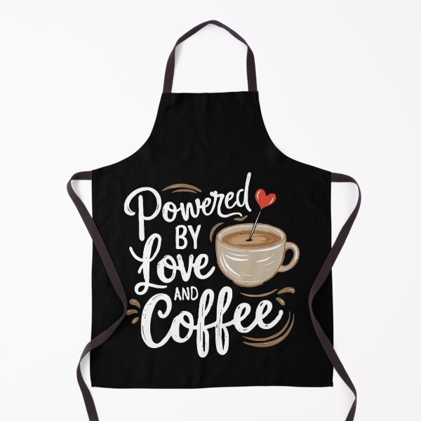Item preview, Powered by love and coffee. Parental love needs a cup of coffee. designed and sold by twisted-dot.