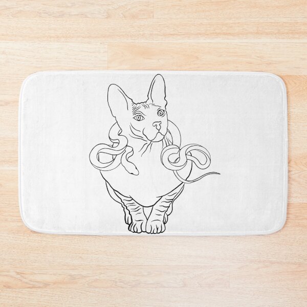 Item preview, cat with a snake around its neck designed and sold by Tetiana Pohurska.