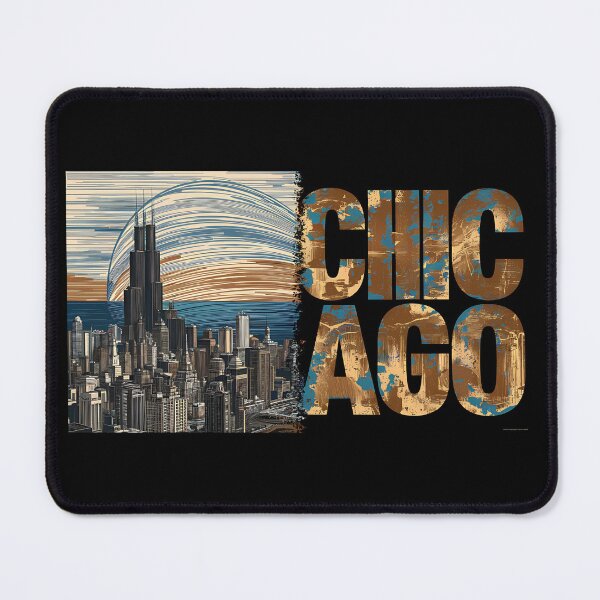 Item preview, CHICAGO - ABSTRACT SKYLINE GRAFFITI STYLE designed and sold by justyna-s28.