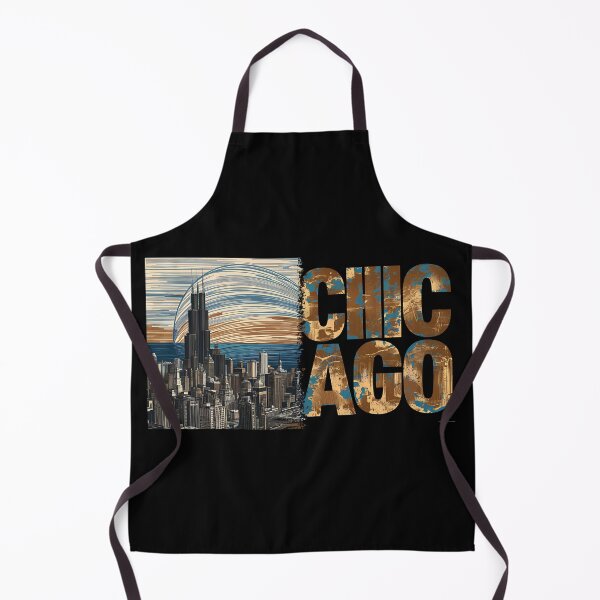 Item preview, CHICAGO - ABSTRACT SKYLINE GRAFFITI STYLE designed and sold by justyna-s28.