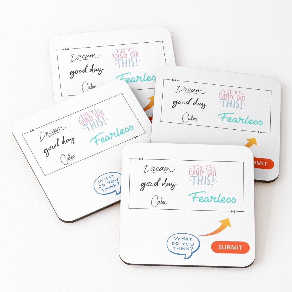 Item preview, Coasters (Set of 4) designed and sold by CodingBee33.