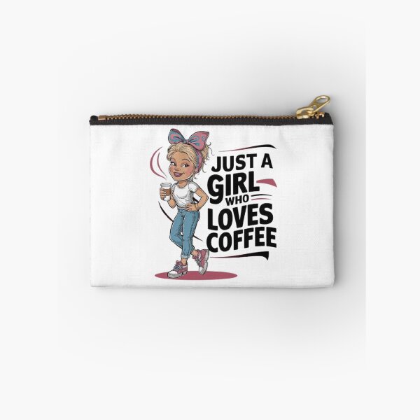 Item preview, Just a Girl Who Loves Coffee  designed and sold by love3617.