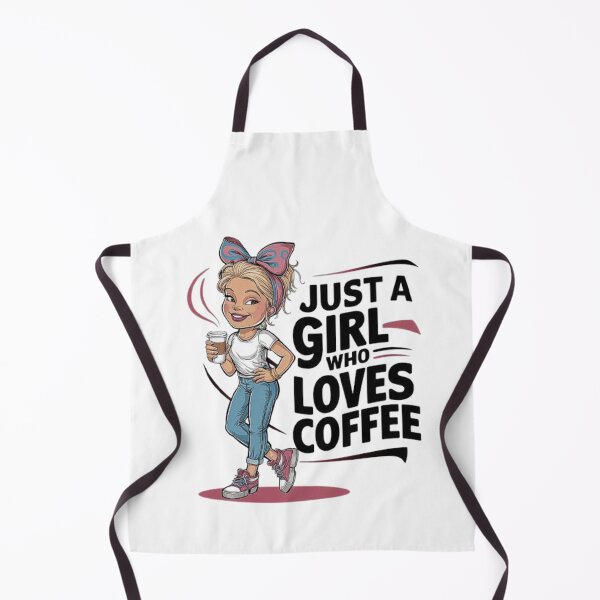 Item preview, Just a Girl Who Loves Coffee  designed and sold by love3617.