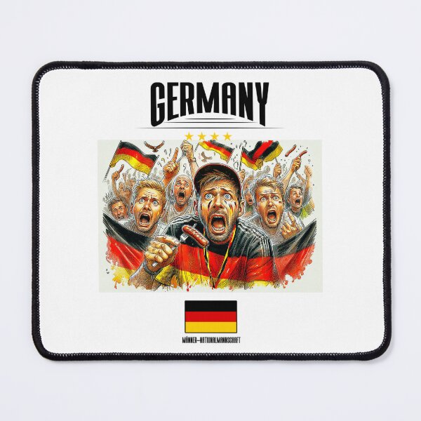 Item preview, Copy of German Fans Euro24, sausage on a Fork. Germany designed and sold by Get-Forked.