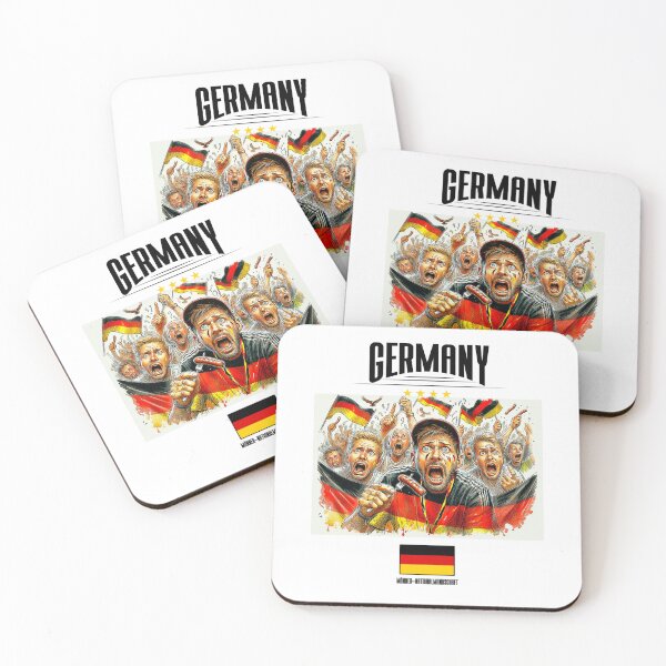 Item preview, Copy of German Fans Euro24, sausage on a Fork. Germany designed and sold by Get-Forked.