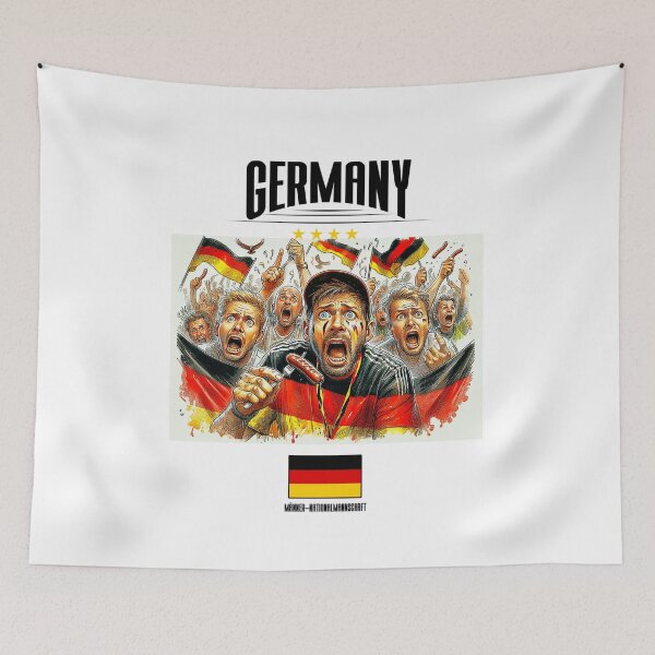 Item preview, Copy of German Fans Euro24, sausage on a Fork. Germany designed and sold by Get-Forked.