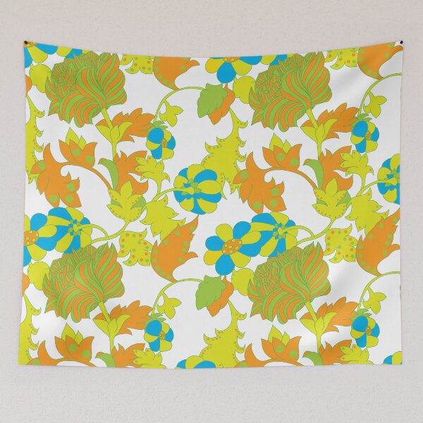 Item preview, Imaginary foliage flower pattern yellow version designed and sold by GENEST-V.