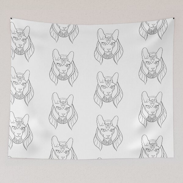 Item preview, Egyptian cat designed and sold by Tetiana Pohurska.