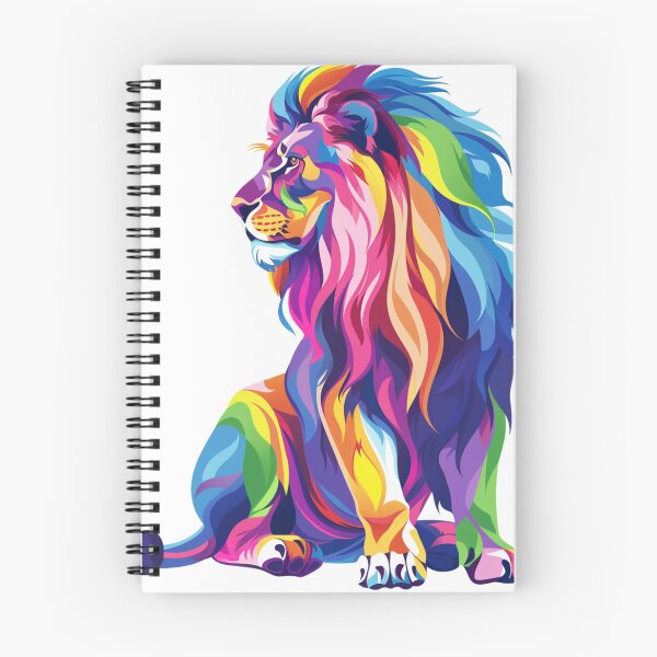 Item preview, Colourful Lion Design 6 of 6 designed and sold by Jenson Major.