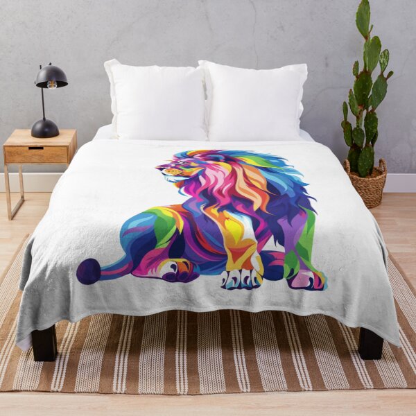 Item preview, Colourful Lion Design 6 of 6 designed and sold by Jenson Major.