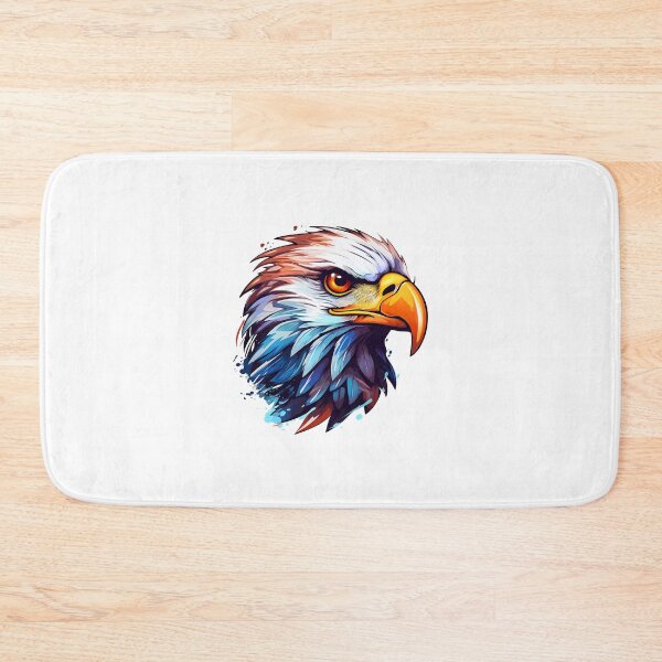 Item preview, Eagle Head in Bold Logo Style Illustration designed and sold by NegarinFashions.