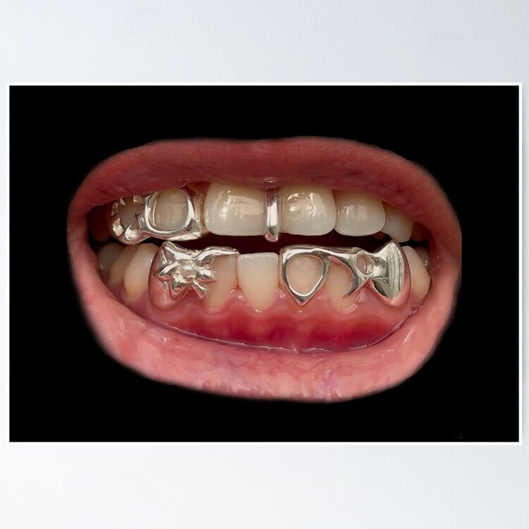 Grillz Sticker