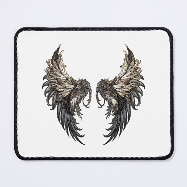 Item preview, Archangel Dark Wings Illustration designed and sold by NegarinFashions.