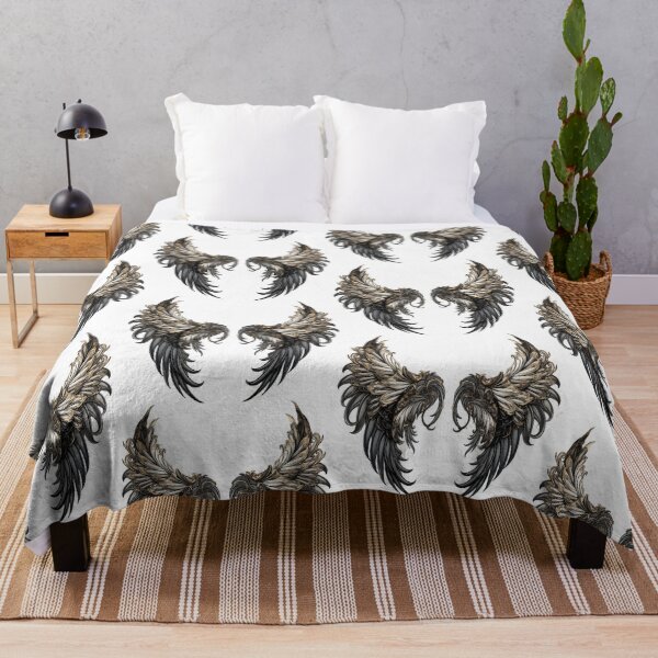 Item preview, Archangel Dark Wings Illustration designed and sold by NegarinFashions.
