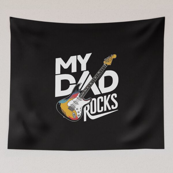 Item preview,  Father's Day My Dad Rocks designed and sold by HOMEDESIGNPRINT.