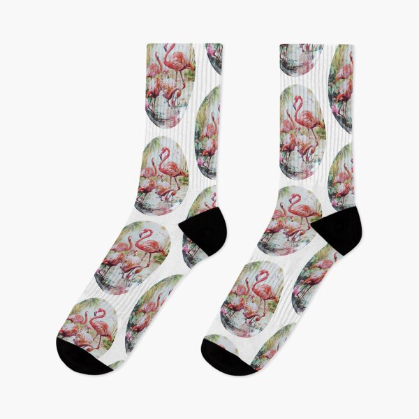 Item preview, Oval Animal Designs - Flamingo 2 of 4 designed and sold by Jenson Major.