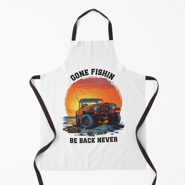 Item preview, Gone Fishin Be Back Never designed and sold by Pavel1981.