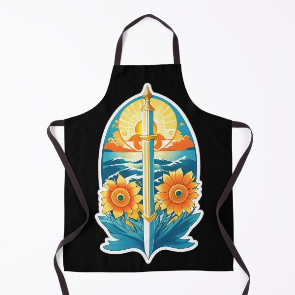 Item preview, Sword Blade By The Ocean with Hawaii Orchids designed and sold by NautiChic.