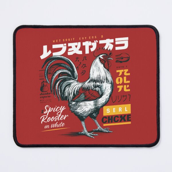 Item preview, Spicy Rooster In White T-shirt/Hoody/Phone Case designed and sold by justforyou2024.