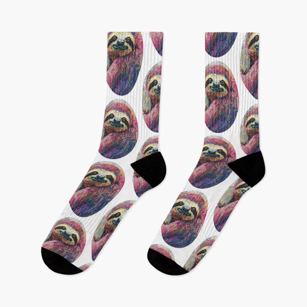 Item preview, Oval Animal Designs - Sloth 3 of 4 designed and sold by Jenson Major.