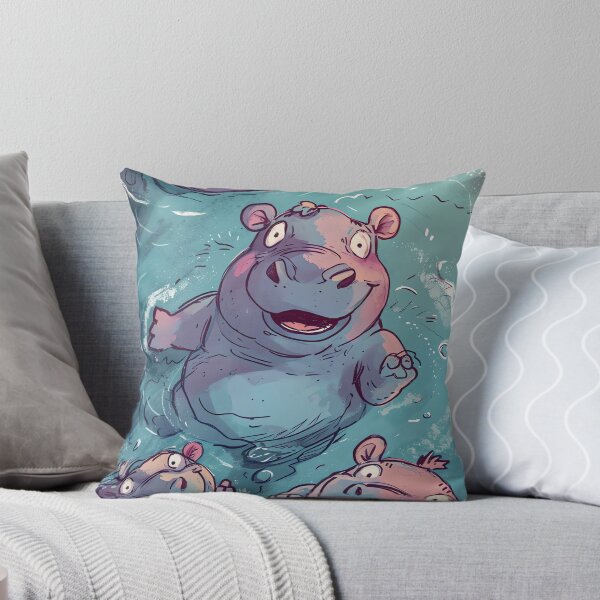 Item preview, Hippo Ballet designed and sold by cute-animals99.