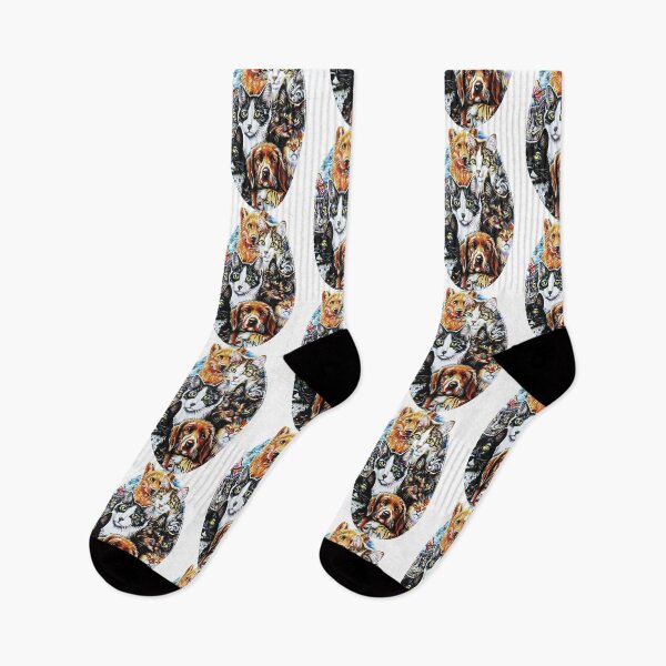 Item preview, Oval Animal Designs - Cats and Dogs 1 of 4 designed and sold by Jenson Major.