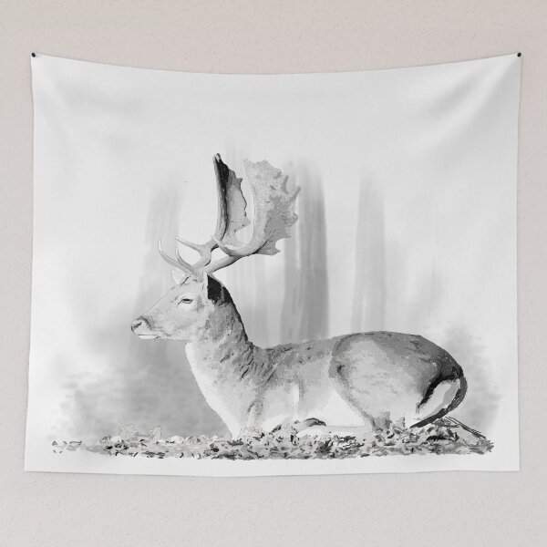 Item preview, Fallow Deer designed and sold by nemothelostfish.