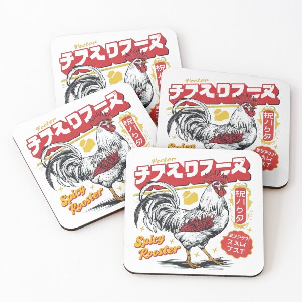 Item preview, Spicy Rooster In White T-shirt/Hoody/Phone Case designed and sold by justforyou2024.