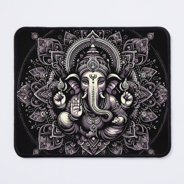Item preview, Unique Hindu God Ganesha Mandala designed and sold by CyberWindow.