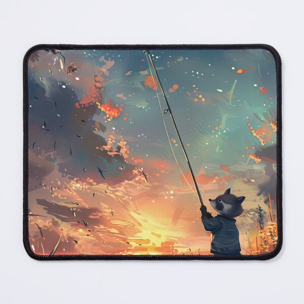 Item preview, Family Fishing Tales: Raccoon Sunset Expedition designed and sold by SlayerOfKings.
