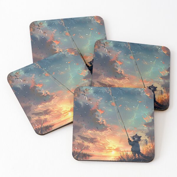 Item preview, Family Fishing Tales: Raccoon Sunset Expedition designed and sold by SlayerOfKings.