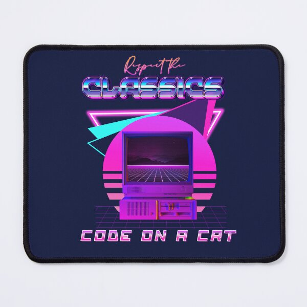 Item preview, Respect the classics: Code on a CRT retro wave designed and sold by Code  Monkeys.