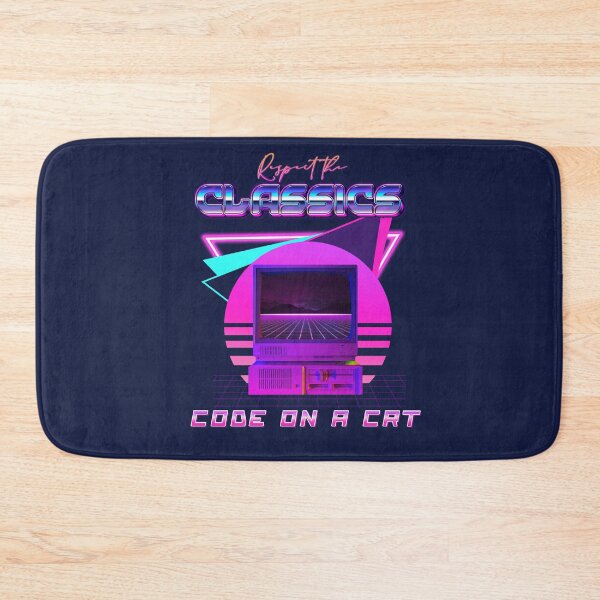 Item preview, Respect the classics: Code on a CRT retro wave designed and sold by Code  Monkeys.