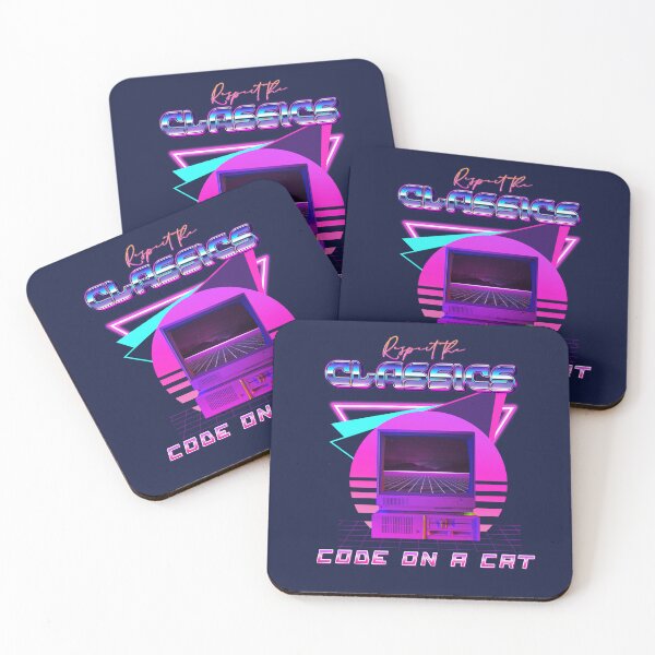 Item preview, Respect the classics: Code on a CRT retro wave designed and sold by Code  Monkeys.