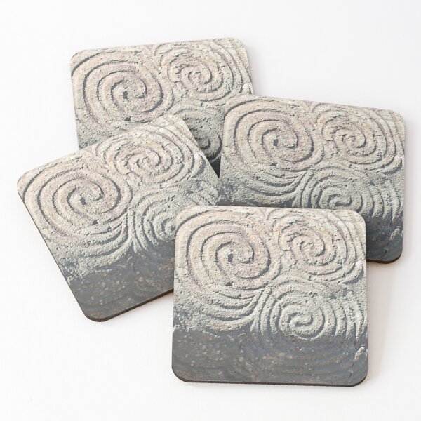 Item preview, Triskele Detail Entrance Stone Newgrange designed and sold by ellenhenry.