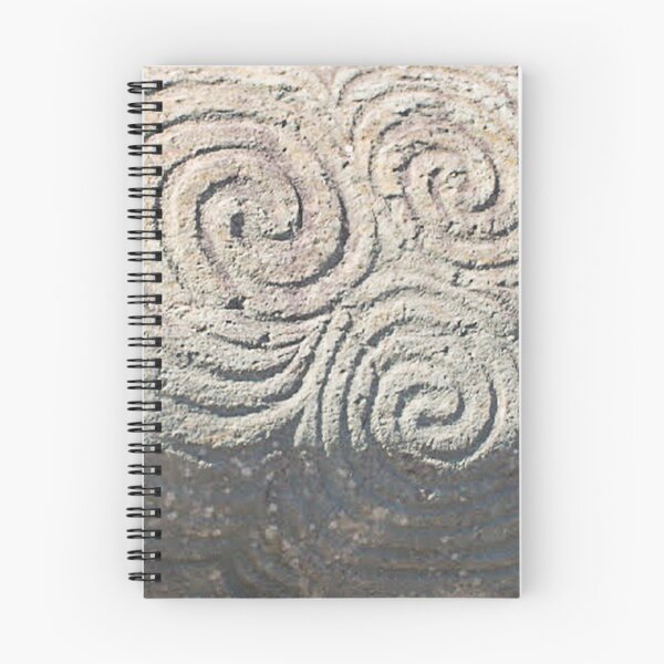 Item preview, Triskele Detail Entrance Stone Newgrange designed and sold by ellenhenry.