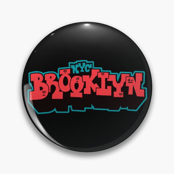 Artikelvorschau, Brooklyn Block Letter Graffiti Tee - Urban Streetwear Apparel entworfen und verkauft von Boogosh.