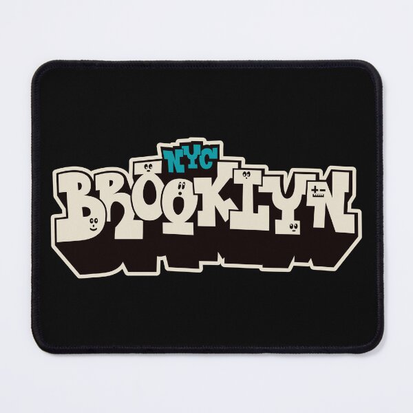 Item preview, Brooklyn Block Letter Graffiti Tee - Urban Streetwear Apparel designed and sold by Boogosh.