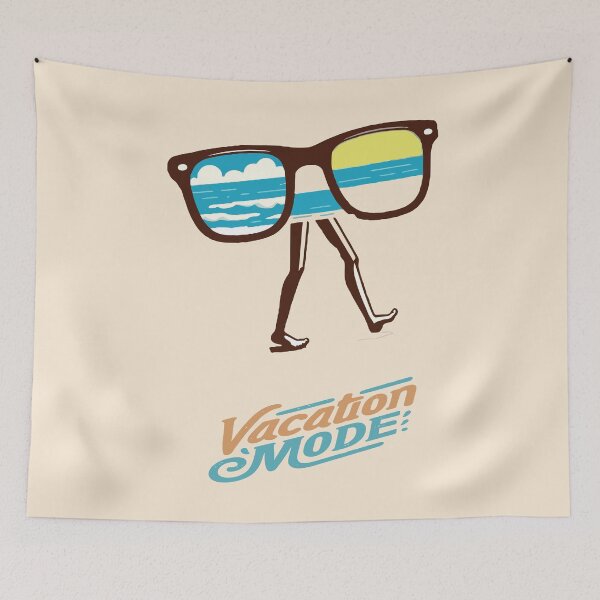 Item preview, Beach Getaway Shades - Chill Vacation Mode Illustration designed and sold by FarBeyound.