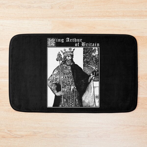 Item preview, King Arthur, Arthurian Gift, Myths and Legends, Vintage Illustration designed and sold by Proverbial Wisdom Design.