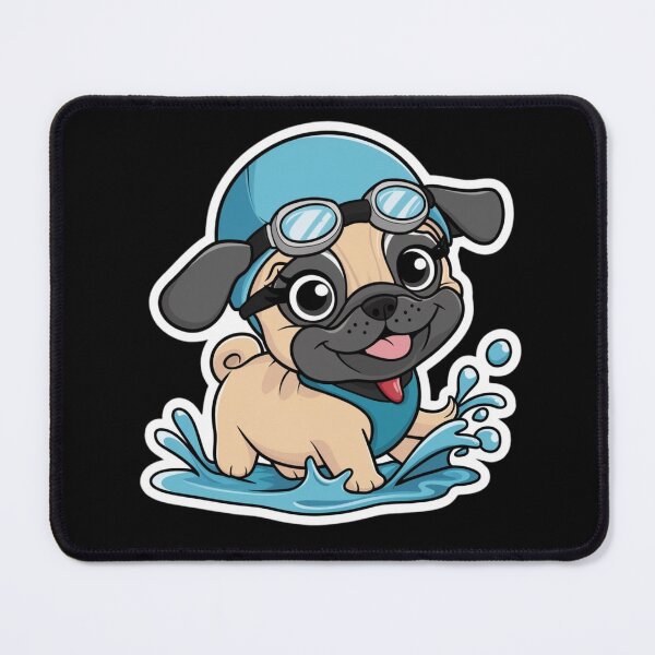 Item preview, Pug Pool Party: Splashy Pup Fun! designed and sold by Zwembad Vergelijker.