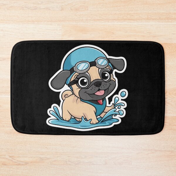 Item preview, Pug Pool Party: Splashy Pup Fun! designed and sold by Zwembad Vergelijker.