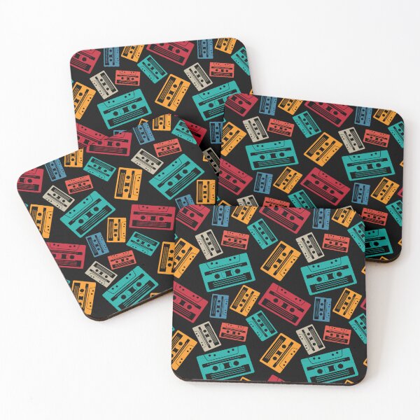 Item preview, Vintage Retro Cassette Pattern  designed and sold by BaliChili.