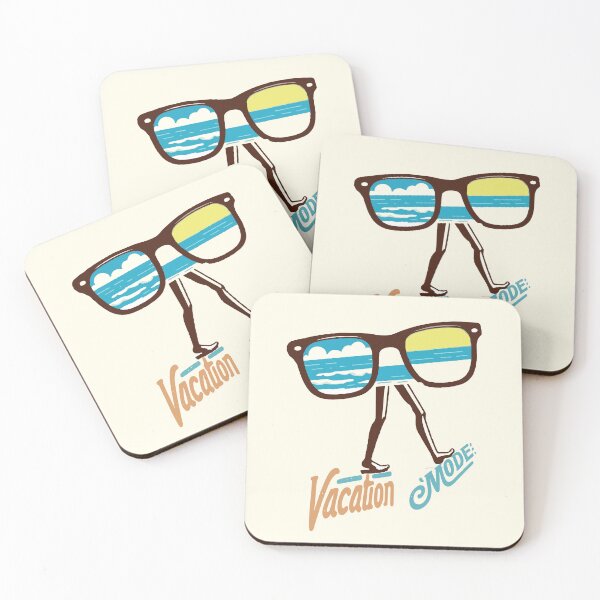 Item preview, Beach Getaway Shades - Chill Vacation Mode Illustration designed and sold by FarBeyound.