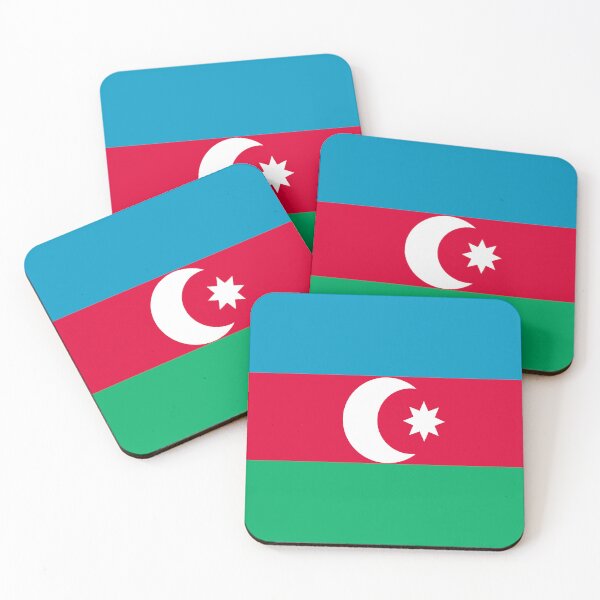 Item preview, The Republic of Azerbaijan flag designed and sold by Peter Etchells.