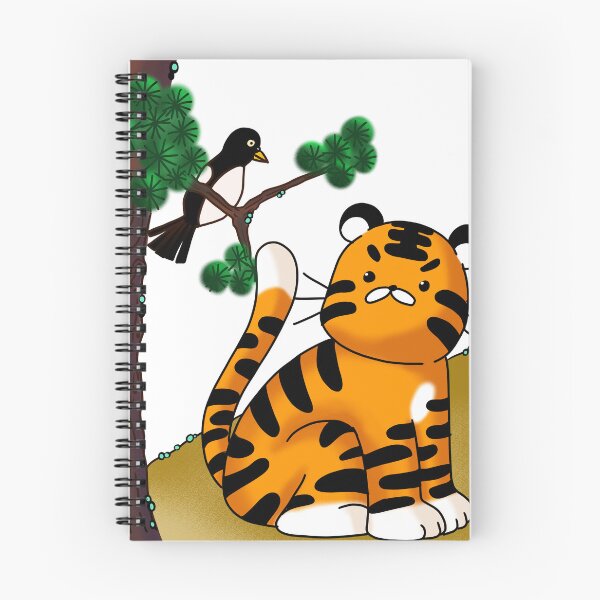 Item preview, Cute Tiger and Magpie designed and sold by seonok1222.