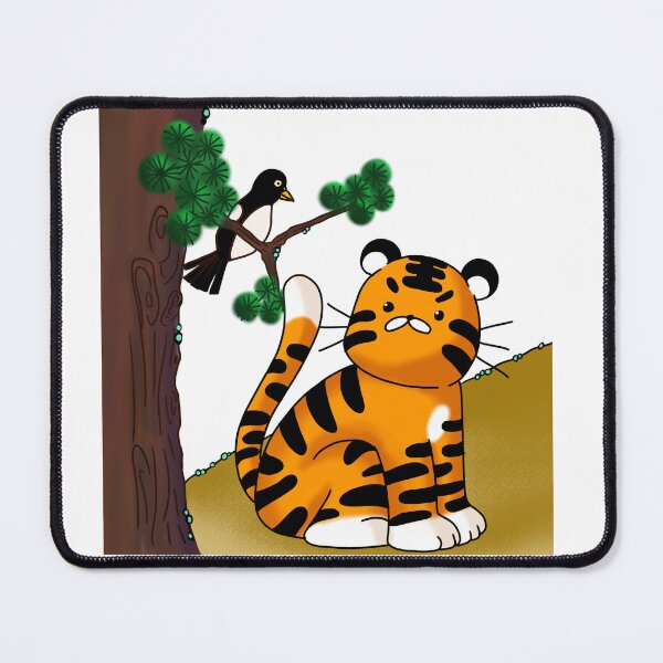 Item preview, Cute Tiger and Magpie designed and sold by seonok1222.