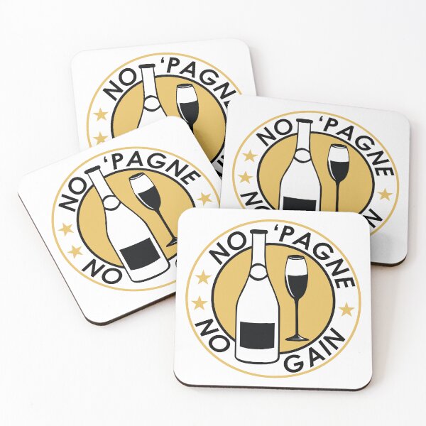 Item preview, No 'Pagne No Gain designed and sold by Wolagno.
