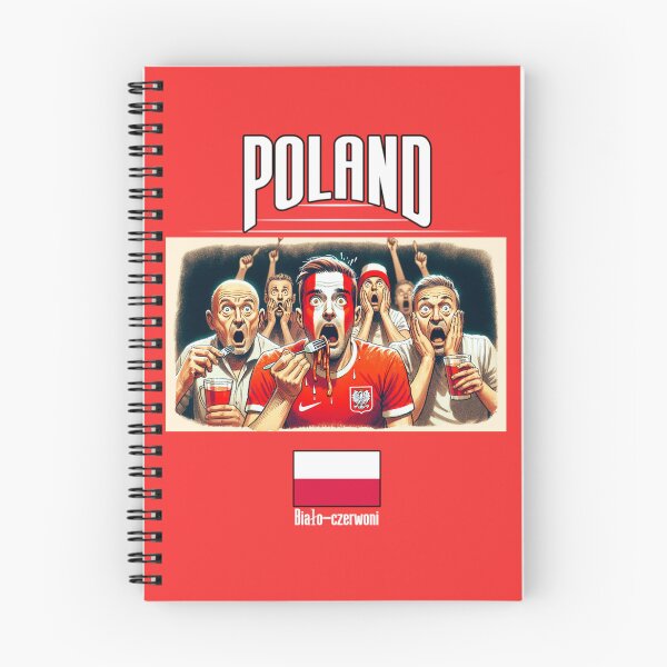 Item preview, Polish Fans Euro24, sausage on a Fork. Poland designed and sold by Get-Forked.